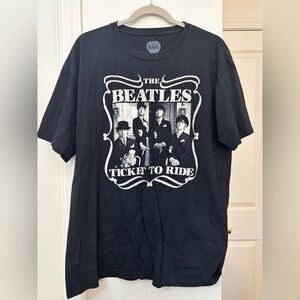 The Beatles "Ticket To Ride" graphic T-shirt